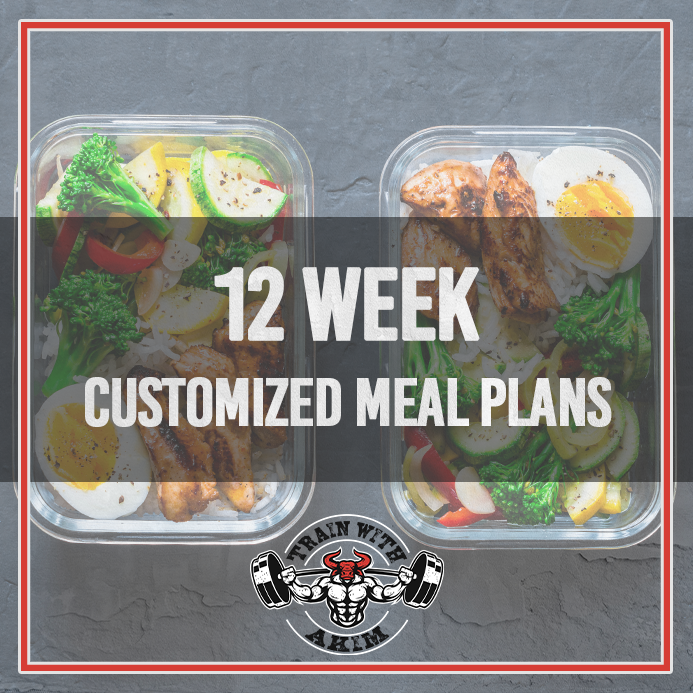 12 WEEK CUSTOMIZED MEAL PLAN