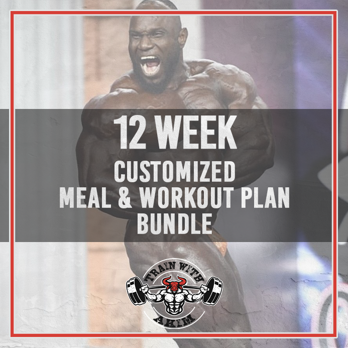 12 WEEK CUSTOMIZED MEAL + WORKOUT PLANS