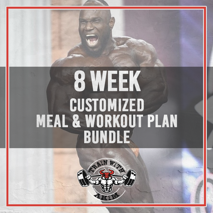 8 WEEK CUSTOMIZED MEAL + WORKOUT PLANS